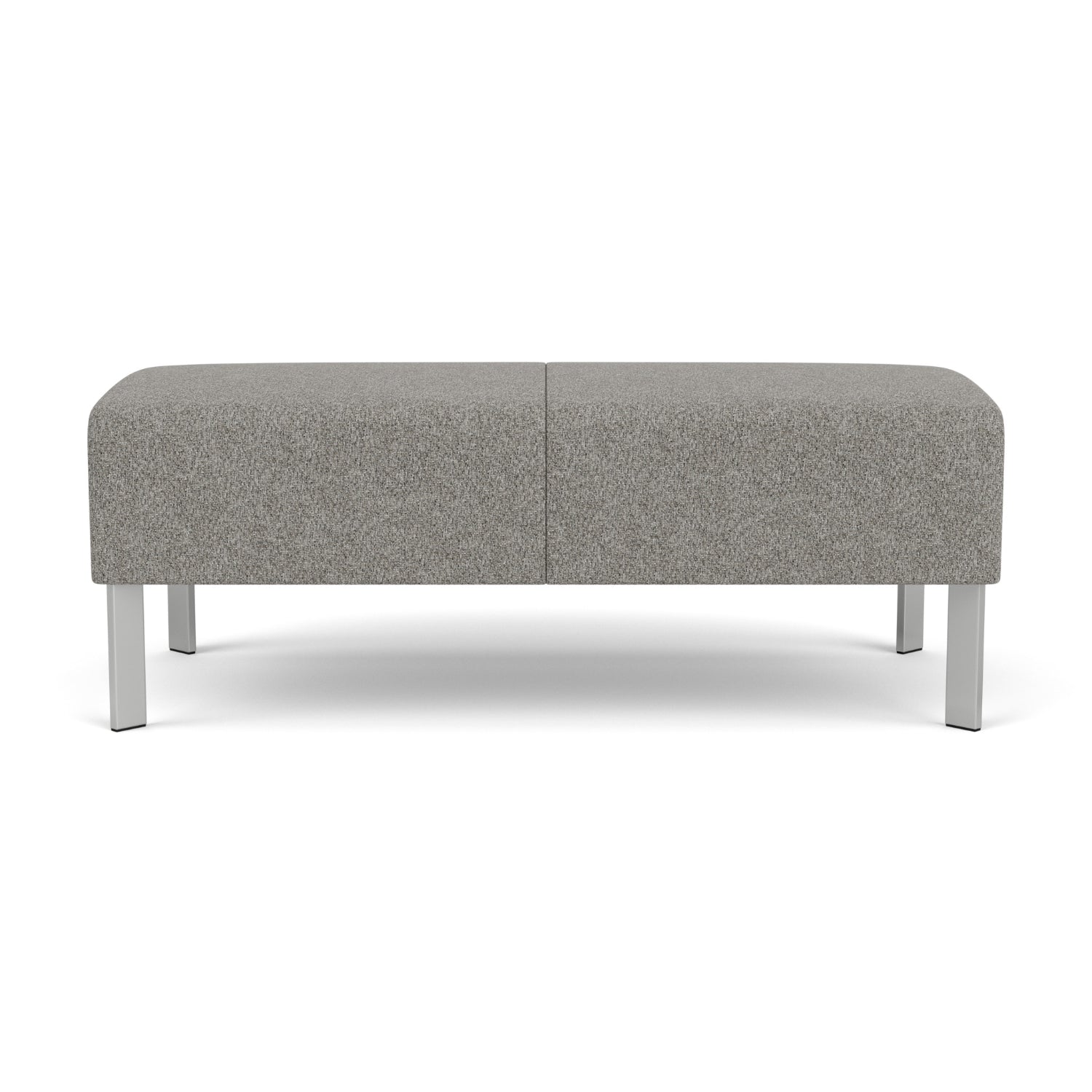 Luxe Collection Reception Seating, 2 Seat Bench, Standard Fabric Upholstery, FREE SHIPPING