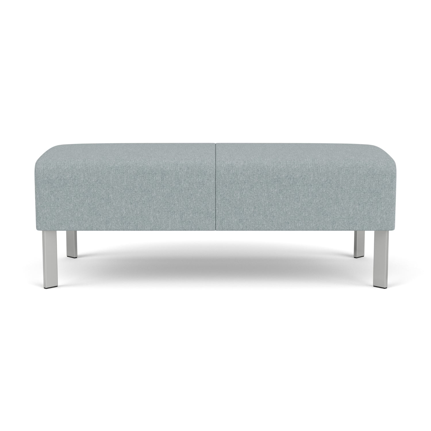Luxe Collection Reception Seating, 2 Seat Bench, Healthcare Vinyl Upholstery, FREE SHIPPING