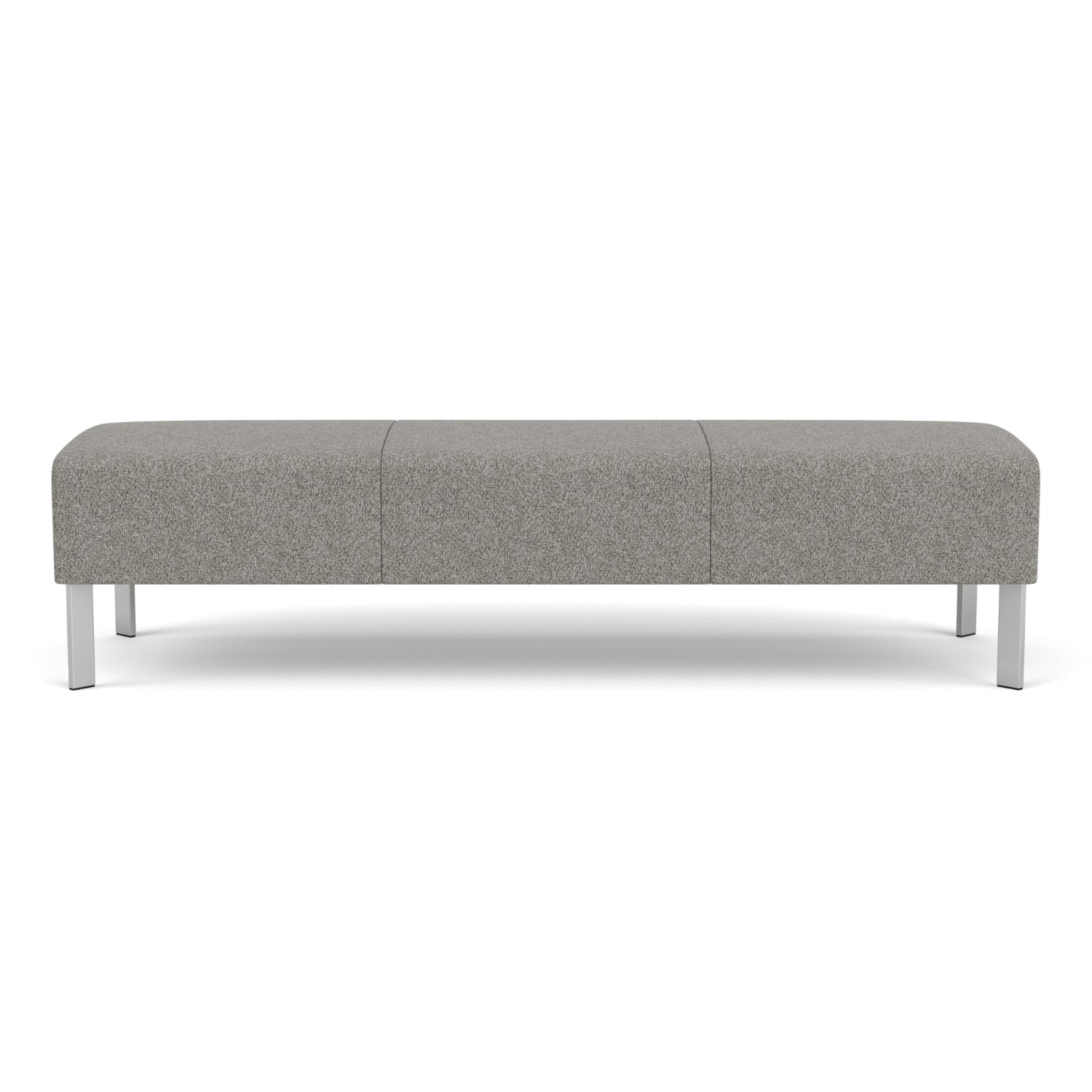 Luxe Collection Reception Seating, 3 Seat Bench, Standard Fabric Upholstery, FREE SHIPPING