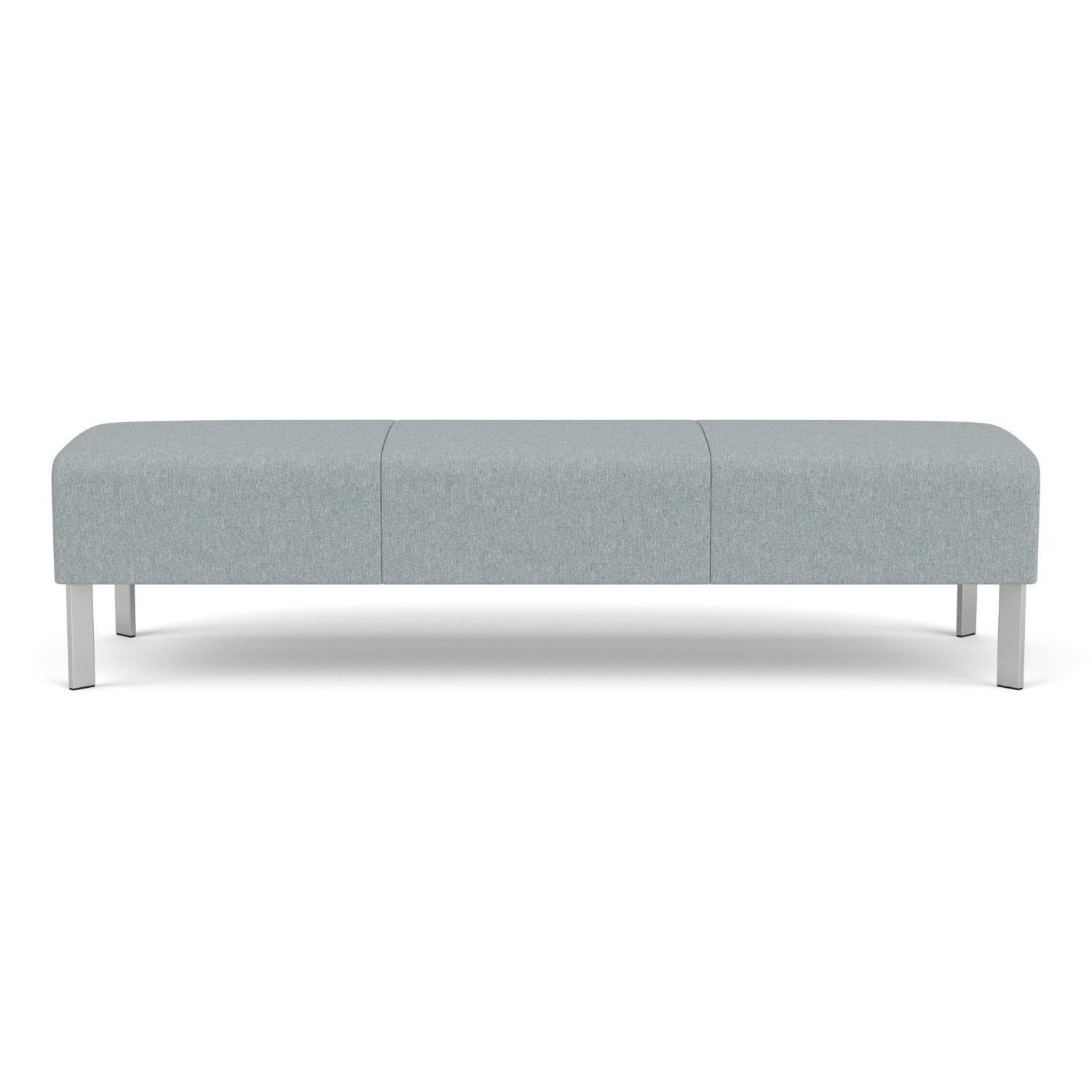 Luxe Collection Reception Seating, 3 Seat Bench, Healthcare Vinyl Upholstery, FREE SHIPPING