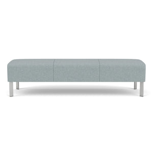 Luxe Collection Reception Seating, 3 Seat Bench, Healthcare Vinyl Upholstery, FREE SHIPPING