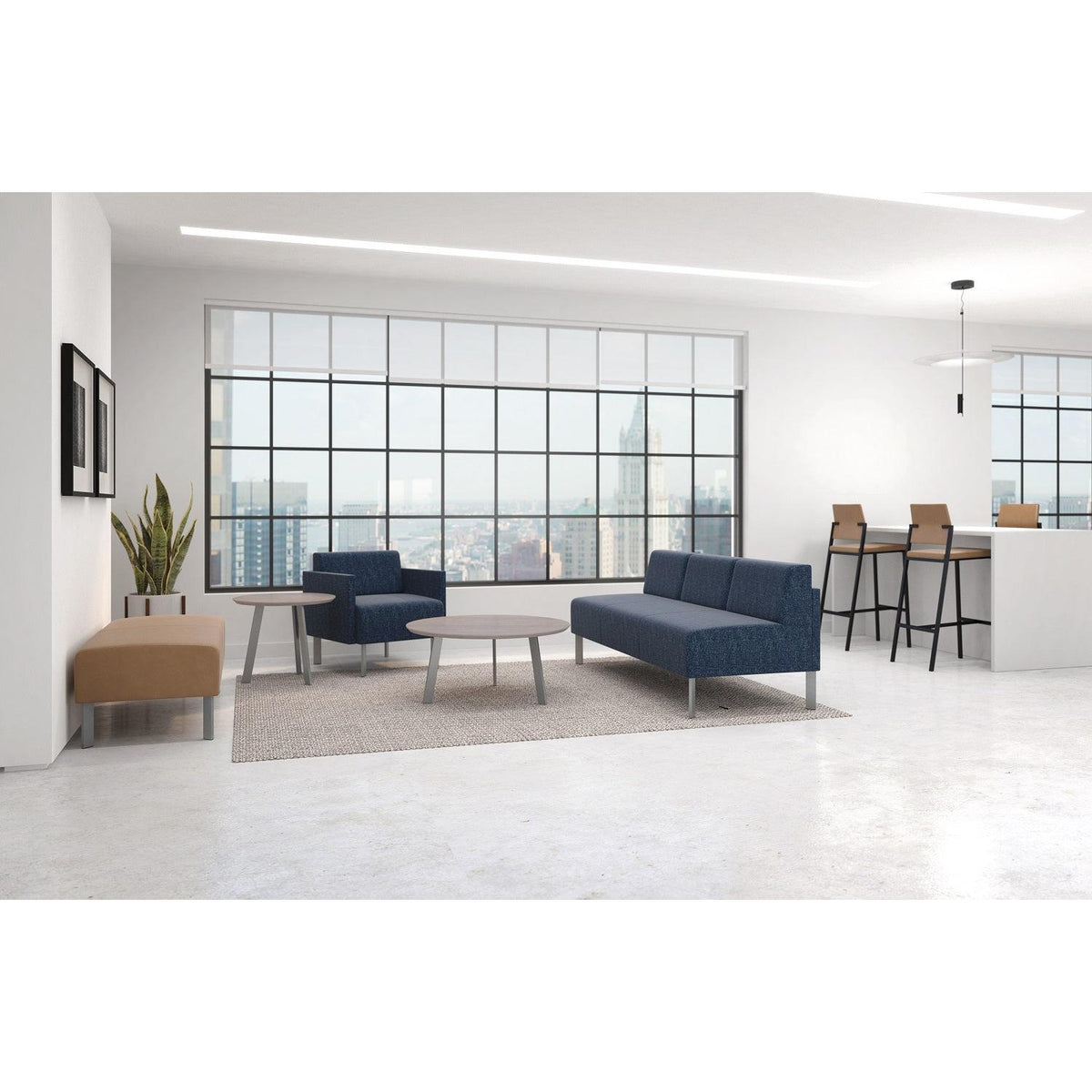 Luxe Collection Reception Seating, Guest Chair, 500 lb. Capacity, Designer Fabric Upholstery, FREE SHIPPING