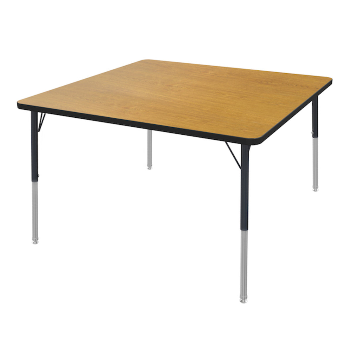 MG Series Adjustable Height Activity Table, 48" x 48" Square