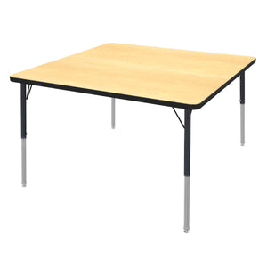 Marco MG Series Adjustable Height Activity Table, 48" x 48" Square