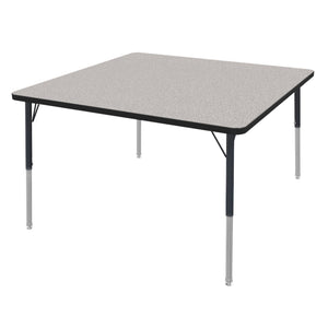 Marco MG Series Adjustable Height Activity Table, 48" x 48" Square