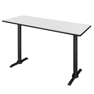 Cain 66" x 24" Cafe Height Training Table