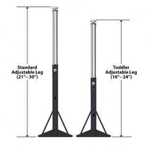 MG Series Adjustable Height Activity Table, 48" x 72" Kidney