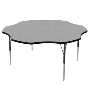 MG Series Adjustable Height Activity Table, 60" Flower
