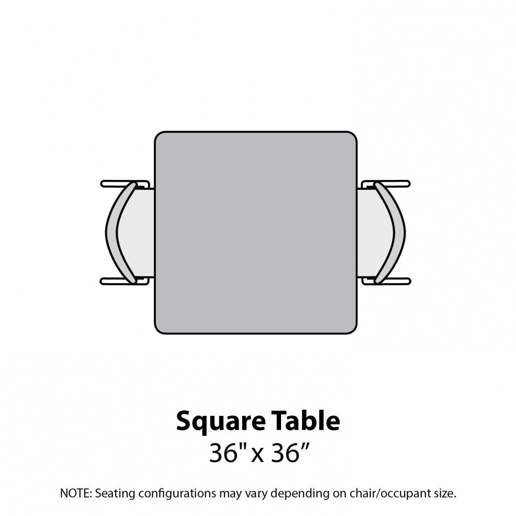MG Series Adjustable Height Activity Table with Dry Erase Laminate Markerboard Top, 36" x 36" Square
