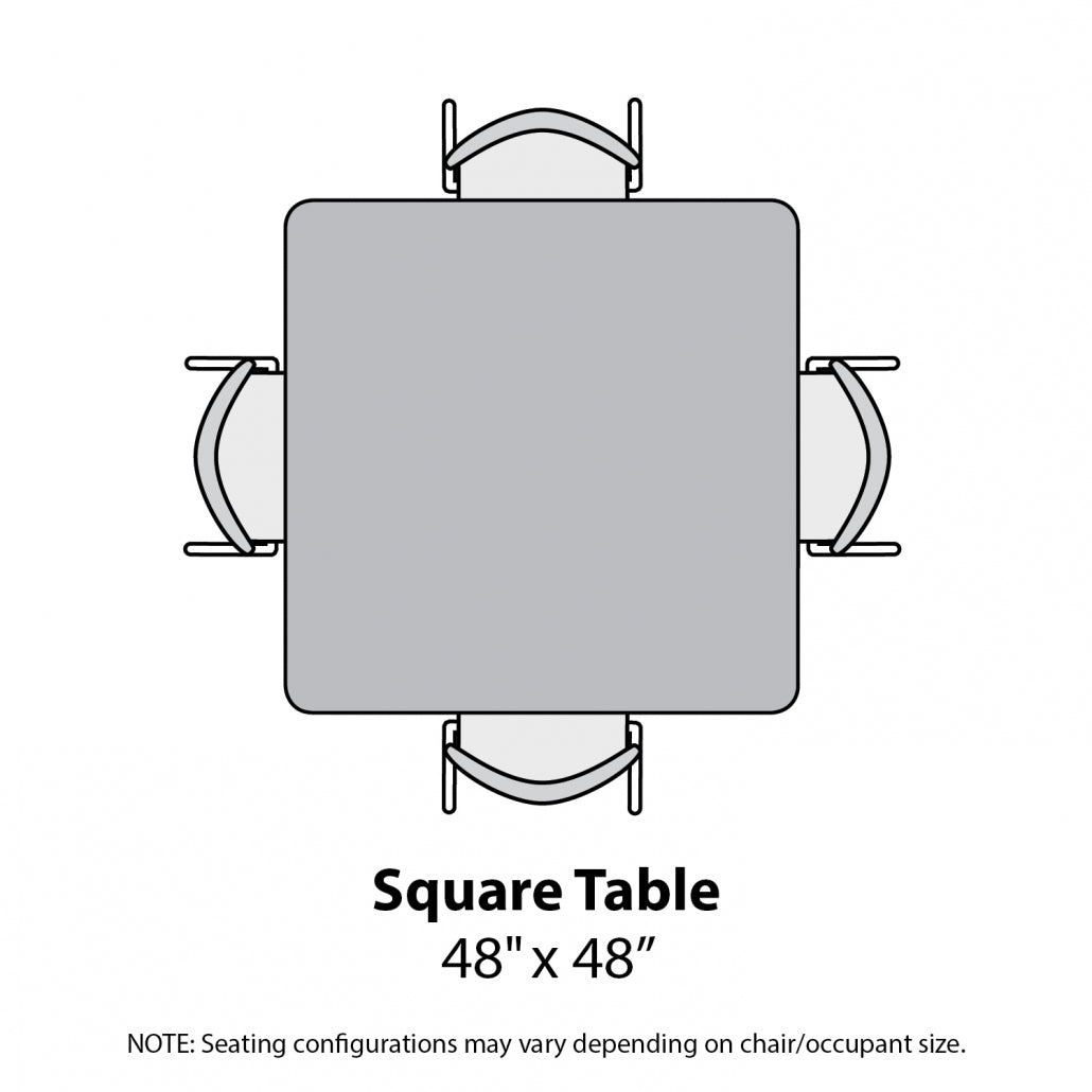 MG Series Adjustable Height Activity Table with Dry Erase Laminate Markerboard Top, 48" x 48" Square