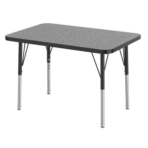 MG Series Adjustable Height Activity Table, 24" x 36" Rectangle