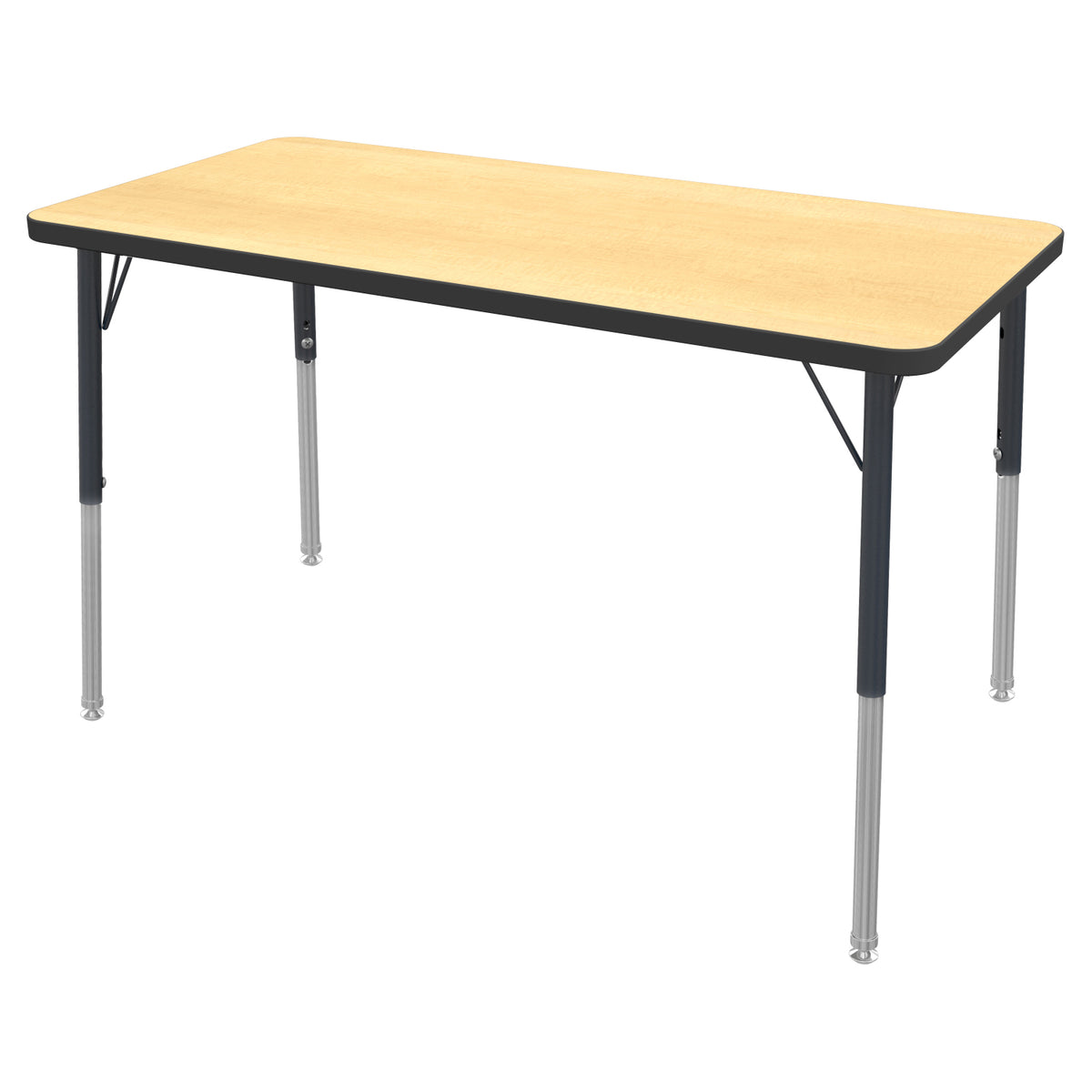 MG Series Adjustable Height Activity Table, 24" x 48" Rectangle