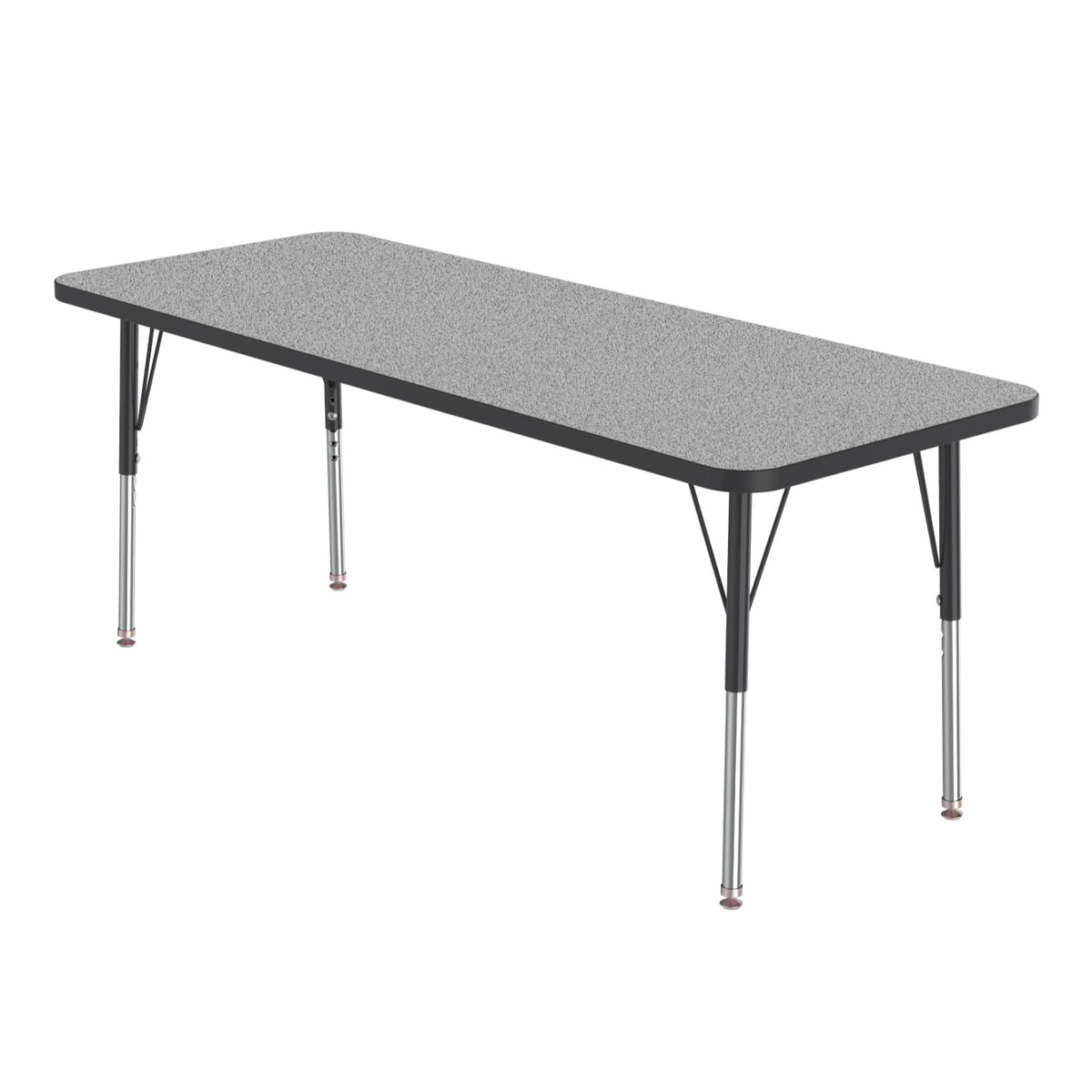 MG Series Adjustable Height Activity Table, 24" x 60" Rectangle