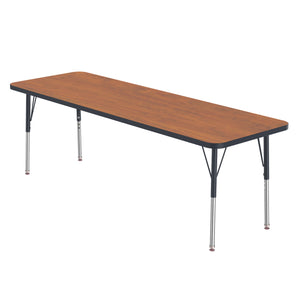 MG Series Adjustable Height Activity Table, 24" x 72" Rectangle