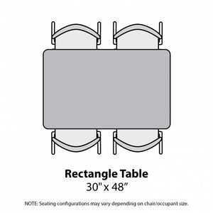 MG Series Adjustable Height Activity Table, 30"x 48" Rectangle