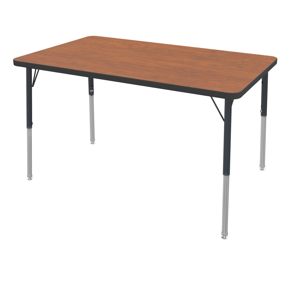 MG Series Adjustable Height Activity Table, 30"x 48" Rectangle