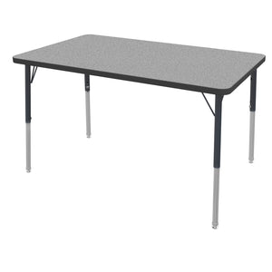 MG Series Adjustable Height Activity Table, 30"x 48" Rectangle