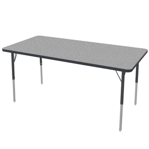 MG Series Adjustable Height Activity Table, 30" x 60" Rectangle