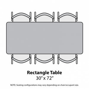 Marco MG Series Adjustable Height Activity Table, 30" x 72" Rectangle