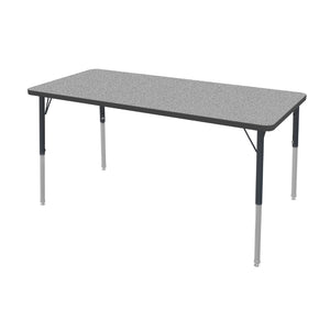 MG Series Adjustable Height Activity Table, 30" x 72" Rectangle