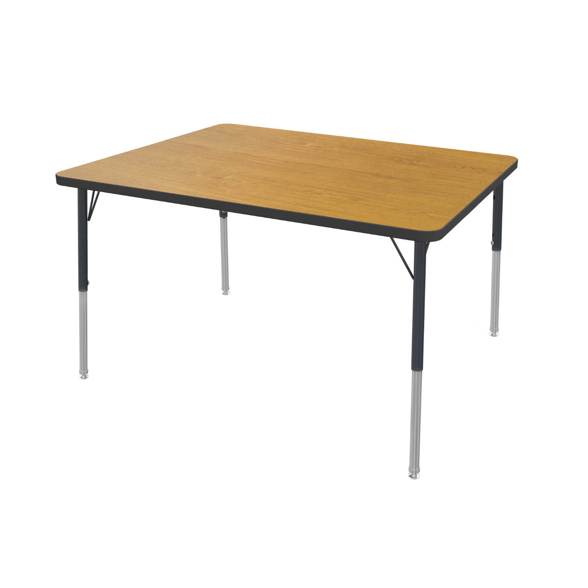 MG Series Adjustable Height Activity Table, 36" x 48" Rectangle