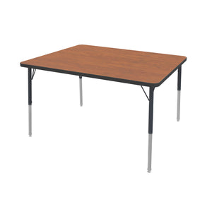 MG Series Adjustable Height Activity Table, 36" x 48" Rectangle