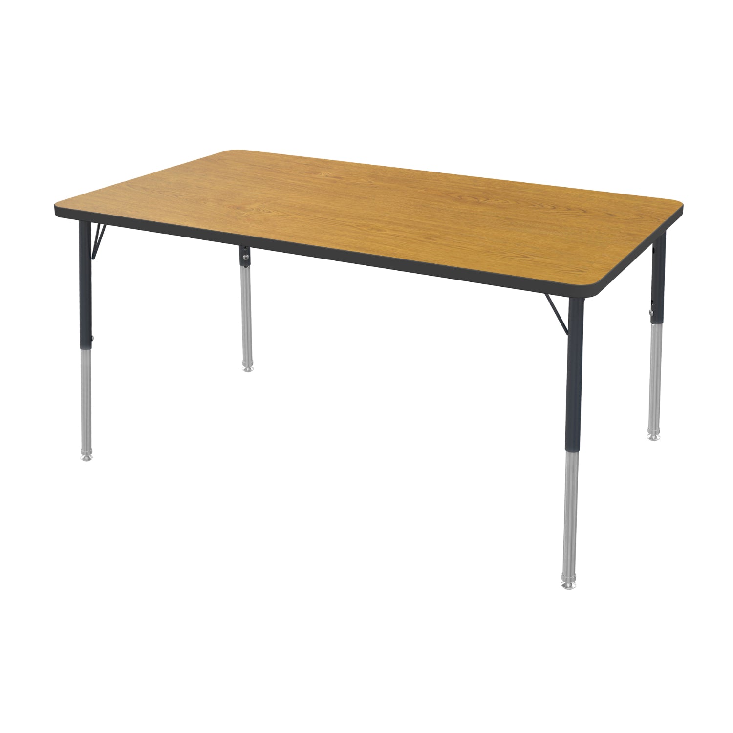 MG Series Adjustable Height Activity Table, 36" x 72" Rectangle