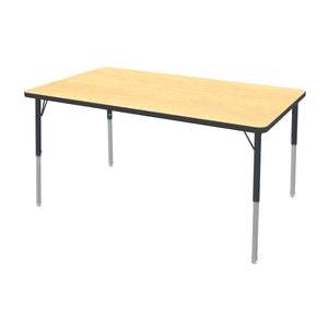 MG Series Adjustable Height Activity Table, 36" x 72" Rectangle