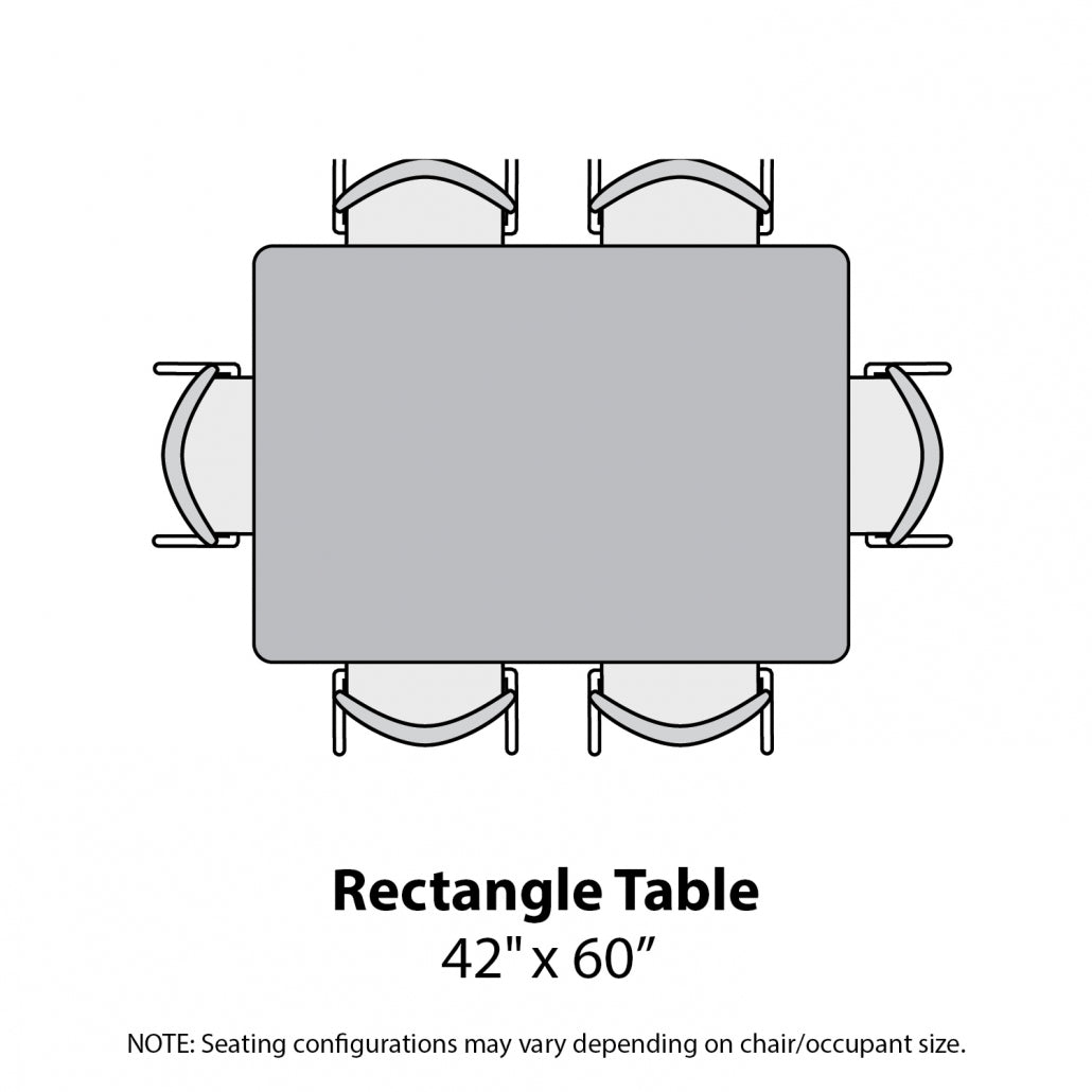 MG Series Adjustable Height Activity Table, 42" x 60" Rectangle