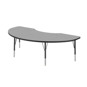 MG Series Adjustable Height Activity Table, 36" x 72" Kidney