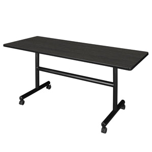 Kobe Flip Top Mobile Training Table, 60" x 24" Rectangle