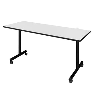 Kobe Mobile Training Table, 72" x 30" Rectangle