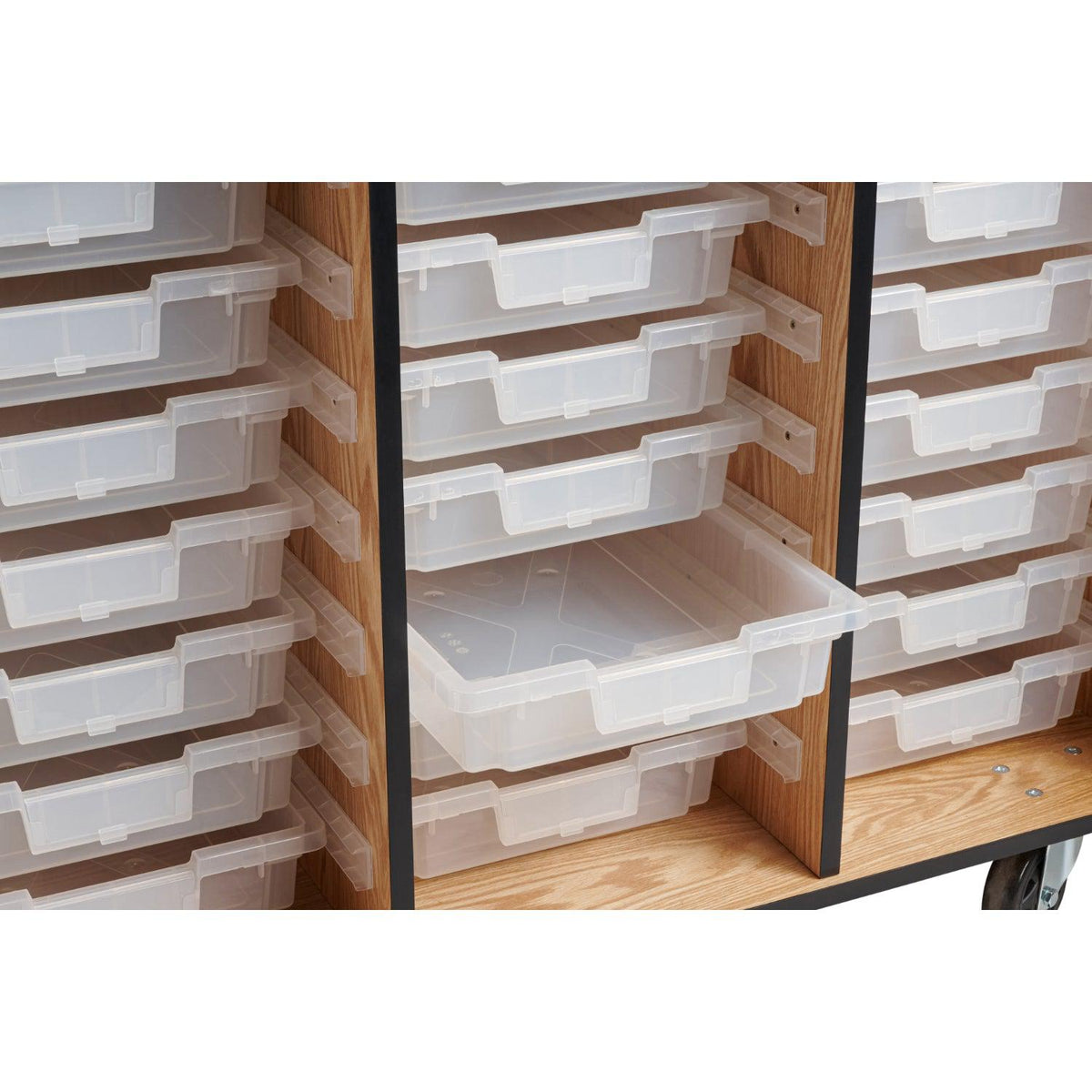 MSC Series Mobile Science Cart with Tote Trays, Chem-Res Top