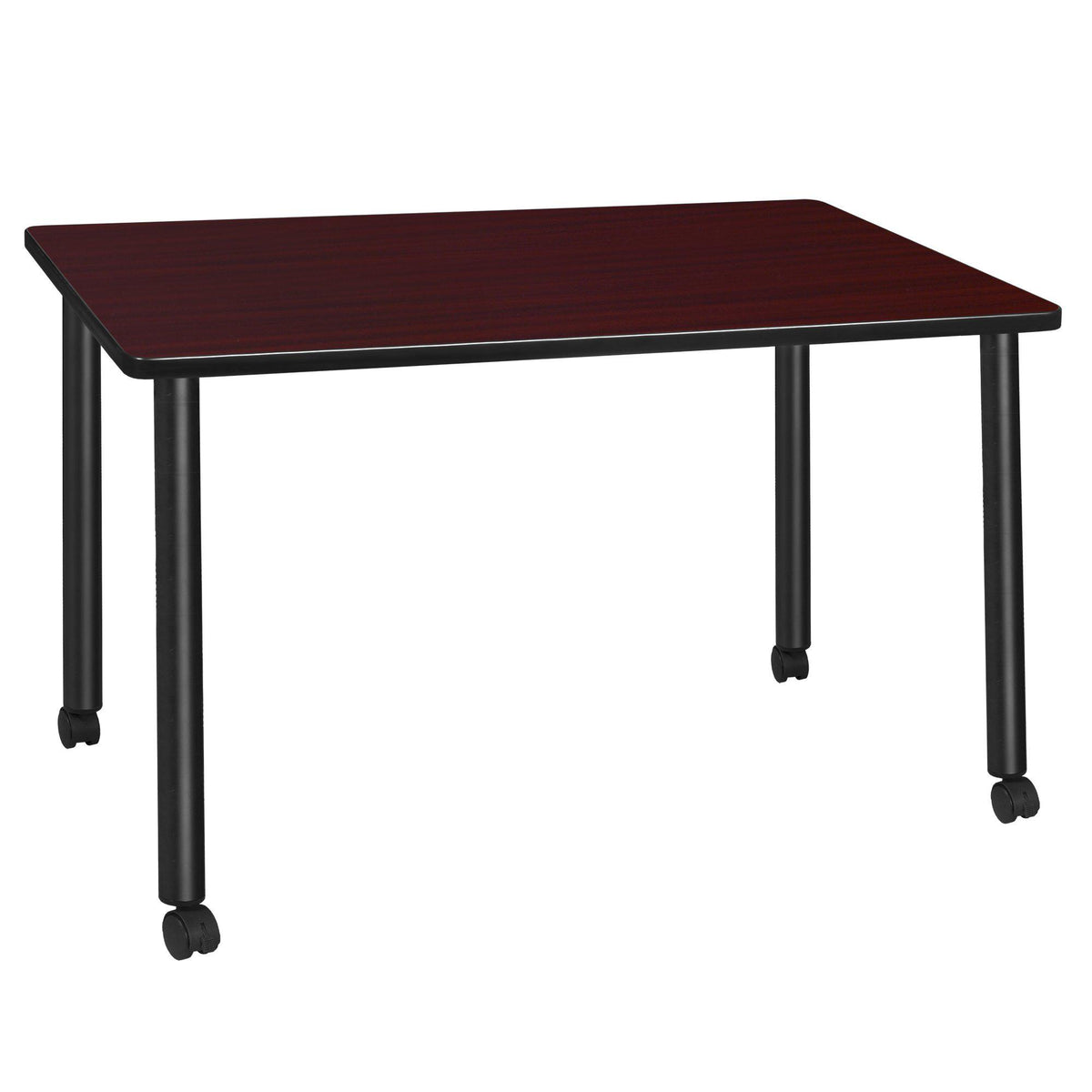 Kee 48" x 24" Post-Leg Mobile Training Table