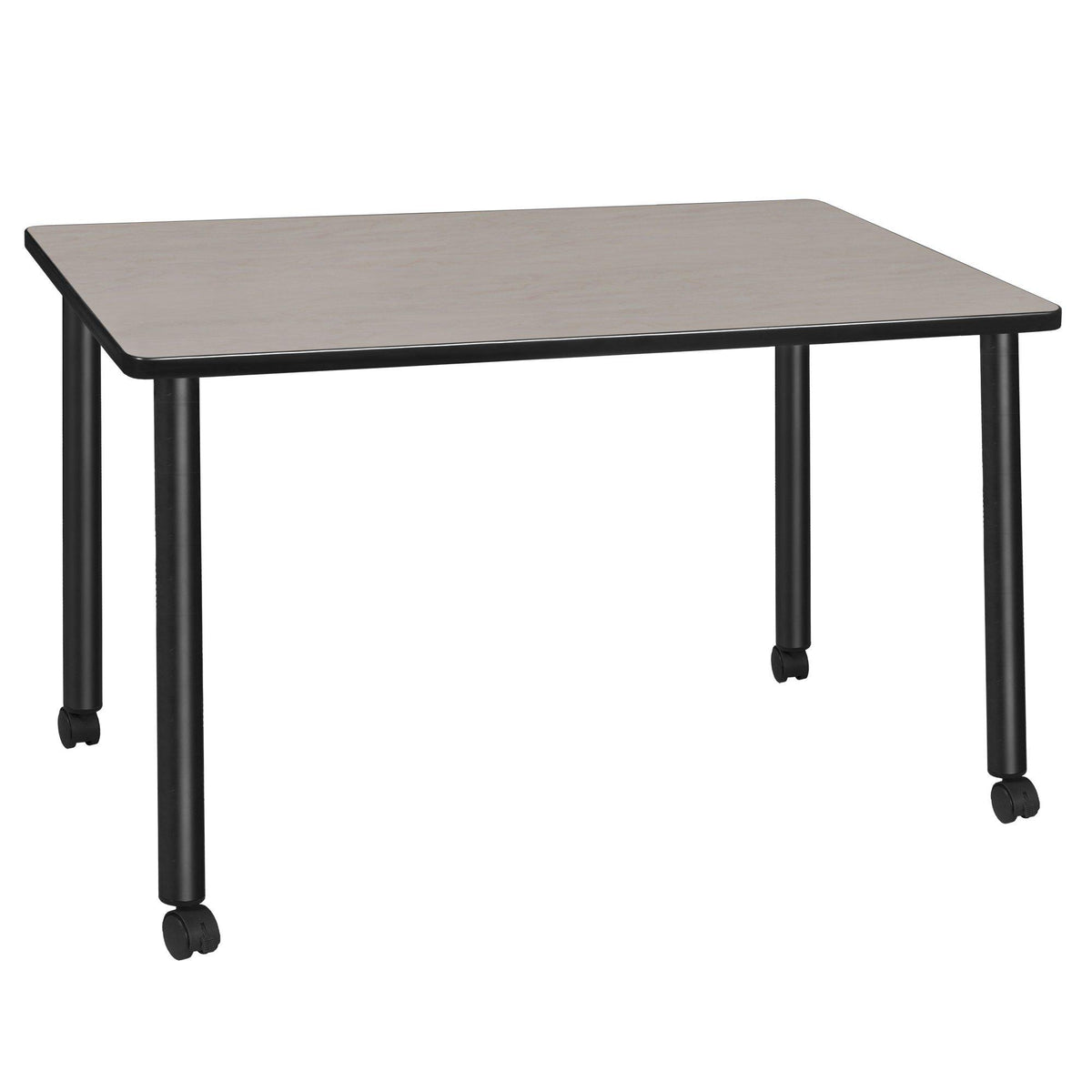 Kee 48" x 24" Post-Leg Mobile Training Table