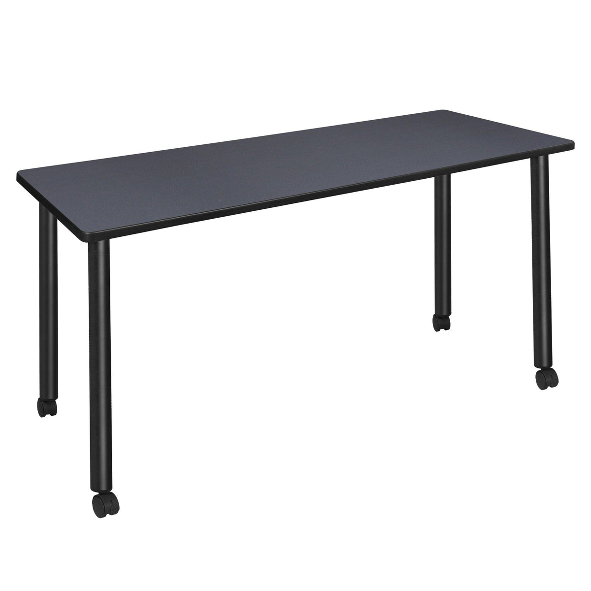 Kee 60" x 24" Post-Leg Mobile Training Table