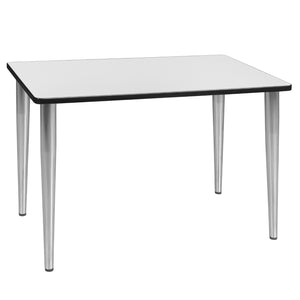 Kahlo 42" x 24" Training/Seminar Table with Tapered Legs