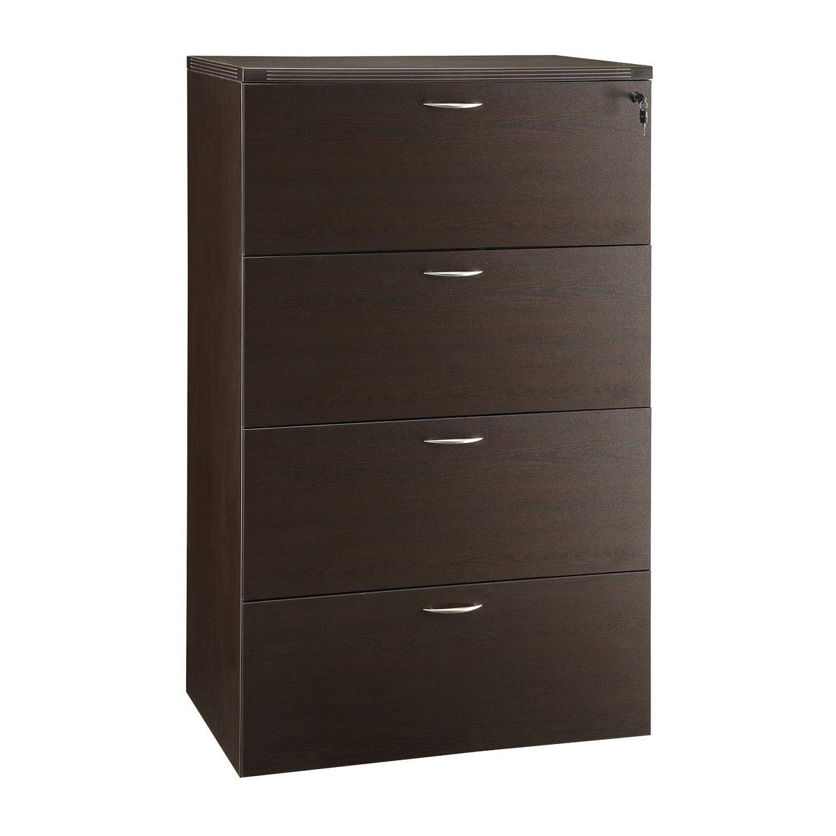 Napa Four-Drawer Lateral File 36" x 22" x 56" H