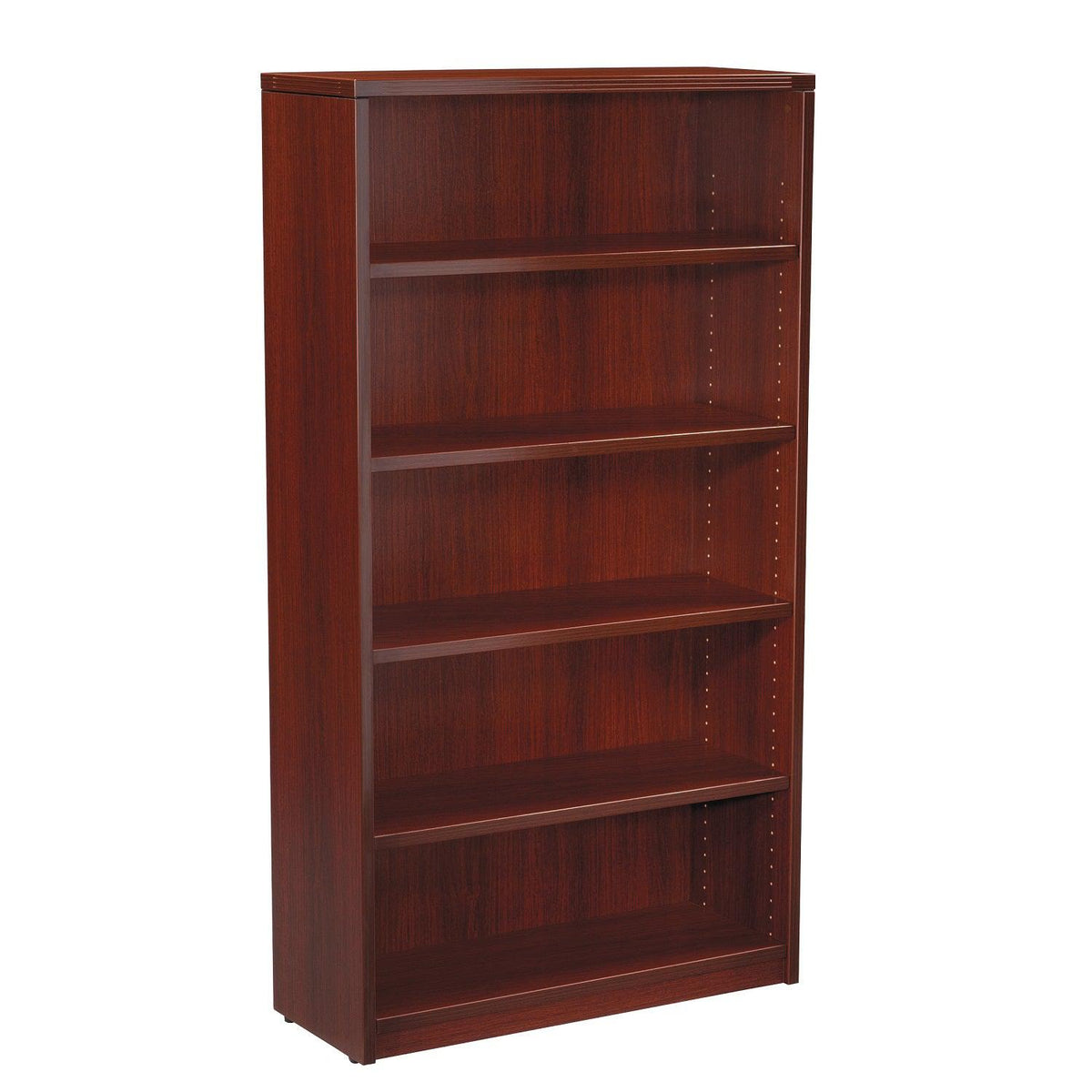 Napa 5-Shelf Bookcase, 36" x 14" x 65" H