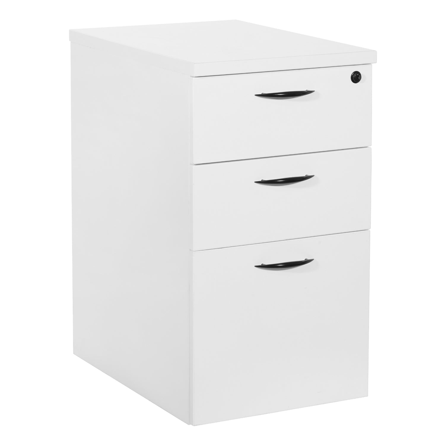 "Napa White" Mobile Box/Box/File Pedestal, 14" x 22" x 27" H