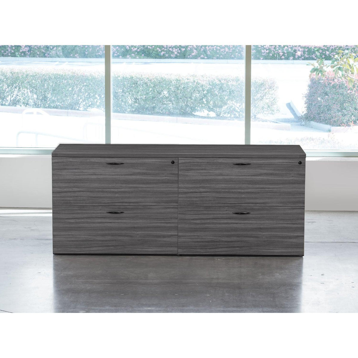Napa Double Lateral File Credenza, 71" x 23" x 29" H