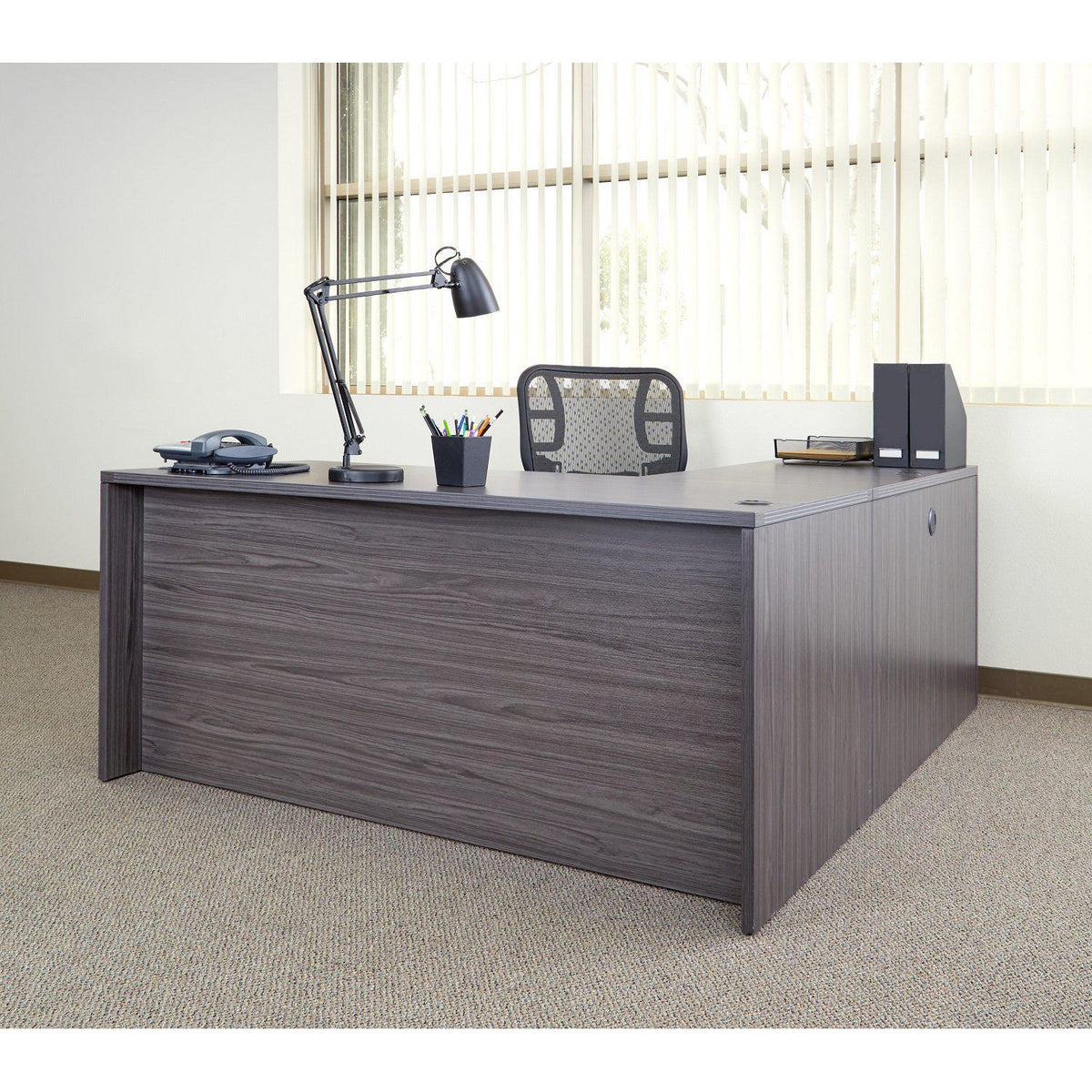 Napa L Shape Desk, 66" x 78" x 29" H