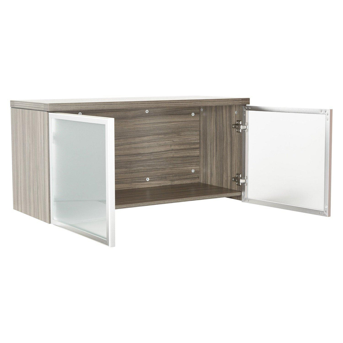 Napa Wall-Mount Overhead with Glass Doors, 36" x 15" x 17"