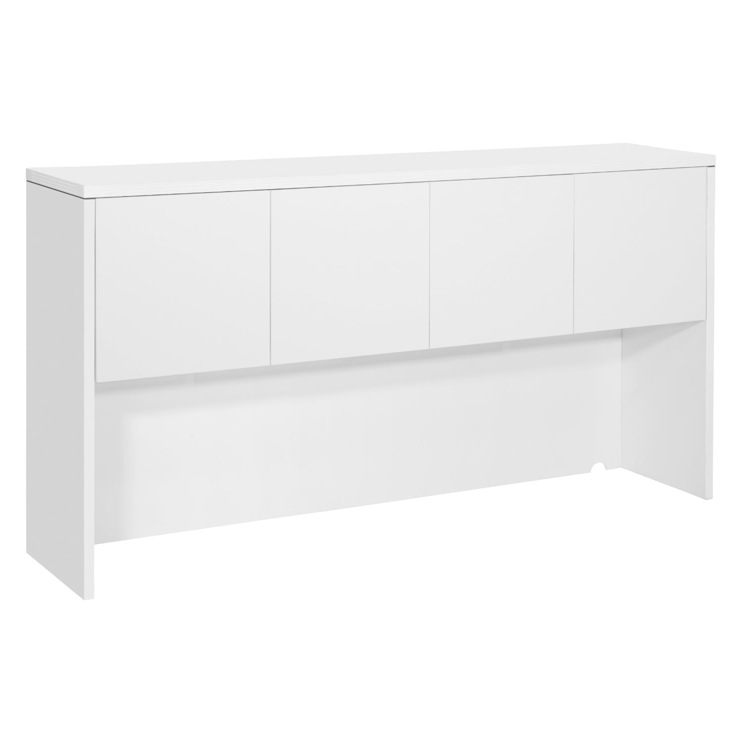 "Napa White" Overhead with Wood Doors, 71" x 15" x 36" H