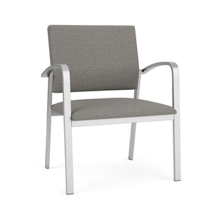 Newport Collection Reception Seating, Oversize Guest Chair, 400 lb. Capacity, Designer Fabric Upholstery, FREE SHIPPING