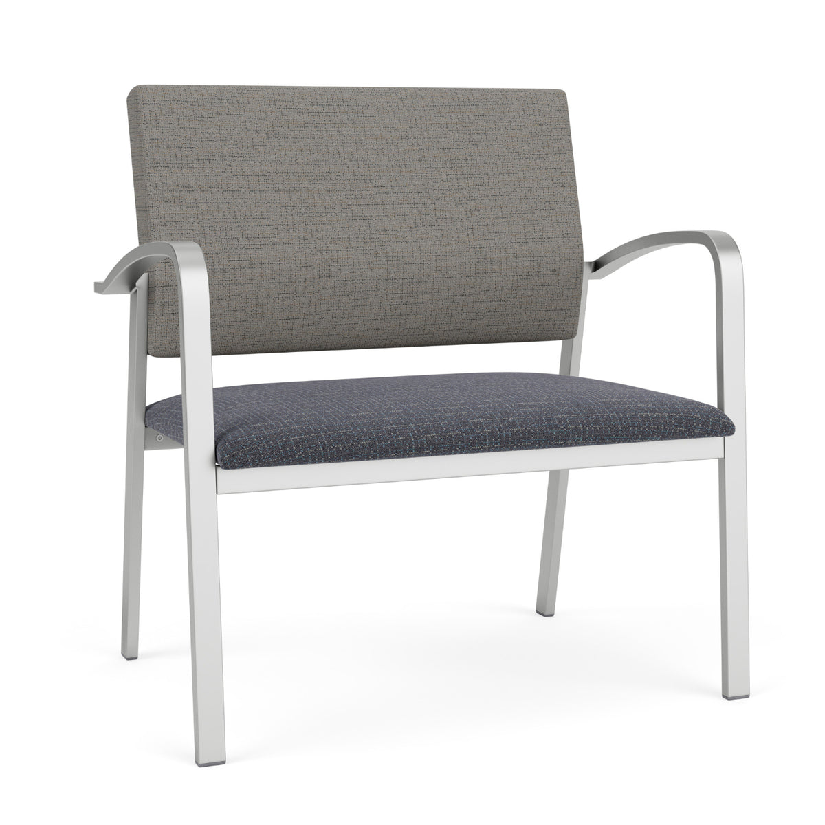 Newport Collection Reception Seating, Bariatric Chair, 750 lb. Capacity, Designer Fabric Upholstery, FREE SHIPPING