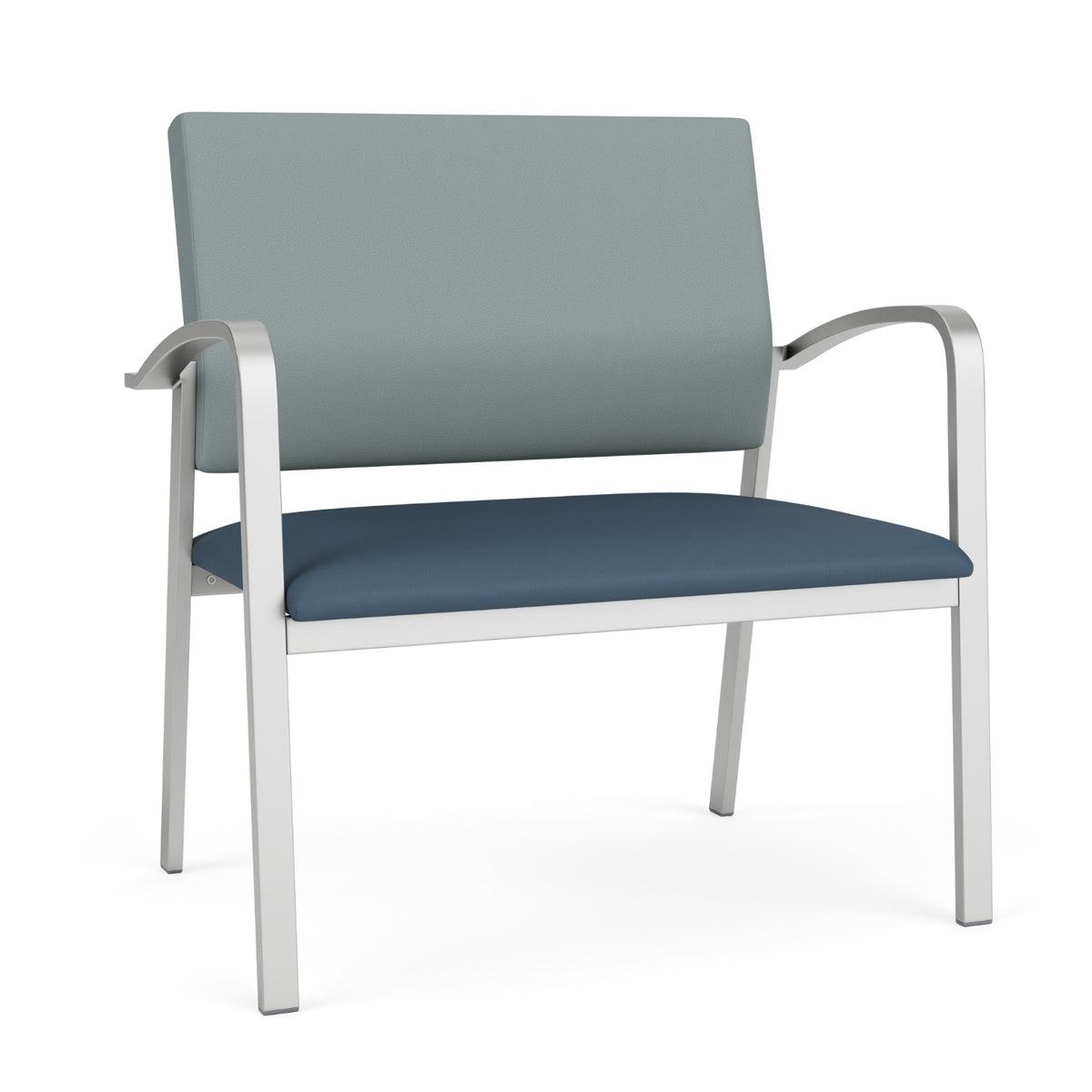 Newport Collection Reception Seating, Bariatric Chair, 750 lb. Capacity, Standard Vinyl Upholstery, FREE SHIPPING