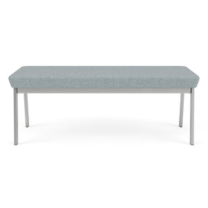 Newport Collection Reception Seating, 2 Seat Bench, Healthcare Vinyl Upholstery, FREE SHIPPING