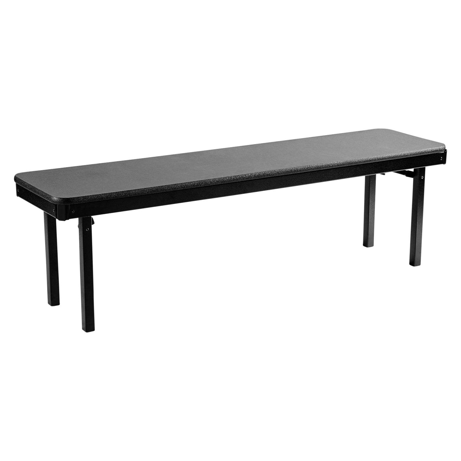 Max Seating Folding Bench, 15" x 72", Plywood Core, High Pressure Laminate Top with T-Mold Edging