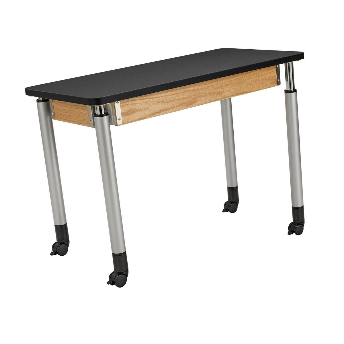 Adjustable Height Table with 3/4" Solid Phenolic Top, 60" W x 24" D